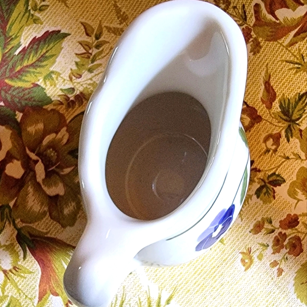COPY - 🌿 Hartstone Pottery Pansy Design Pitcher/Creamer 🌿🌿 EUC - Picture 6 of 9